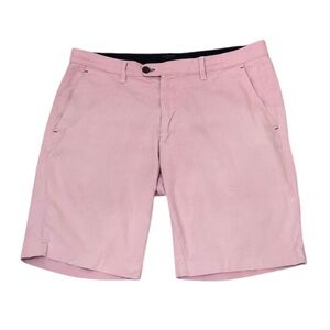 Ted Baker Shorts Size 34 Pastel Pink Stretch Cotton